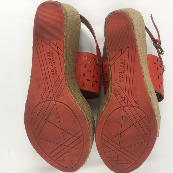 KENNETH COLE REACTION Size 6 Platform Espadrilles - Picture 8 of 8